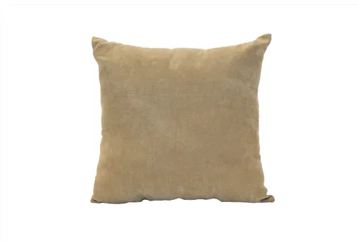 Brown Suede Pillow