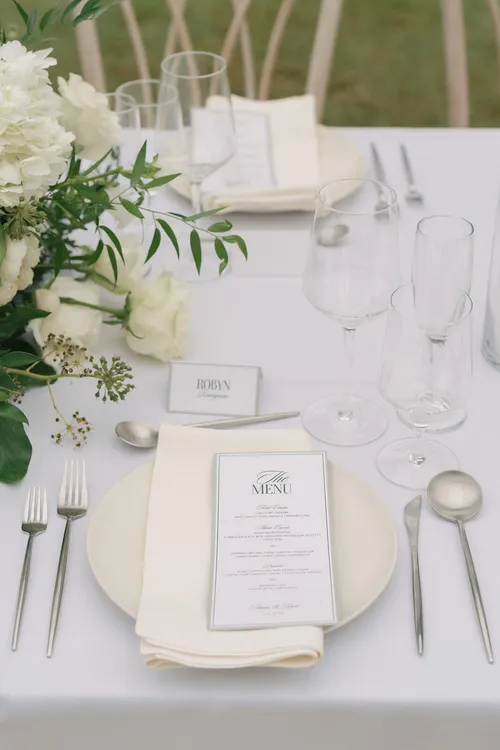 Silver Flatware Set