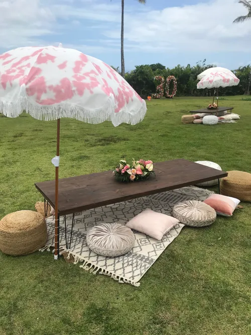 Pink Market Umbrella