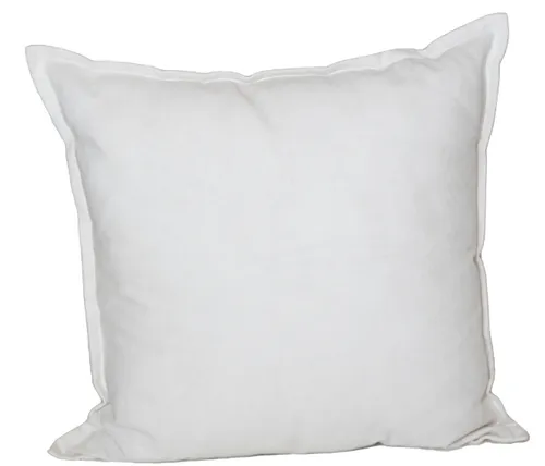 White Linen Pillow