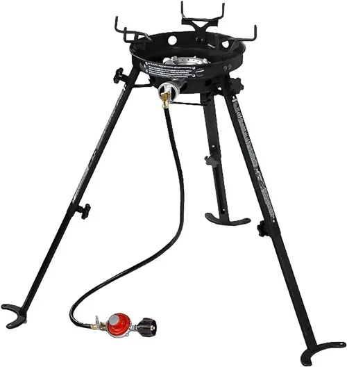 Wok + Wok Stand/Burner (W/ Propane)