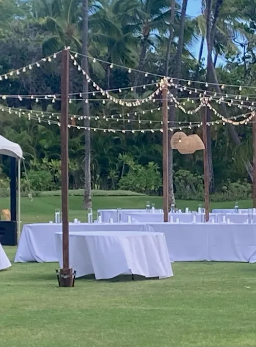 Wooden Lighting Pole