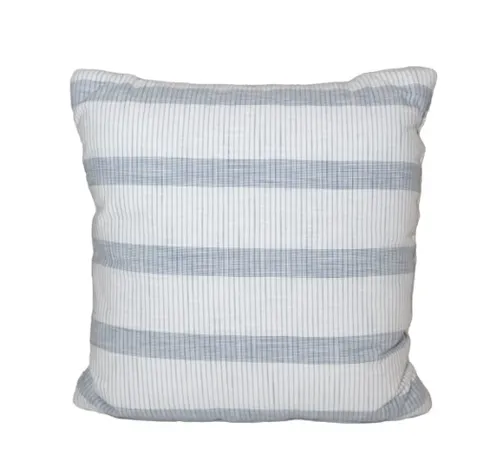 Baby Blue Striped Pillow