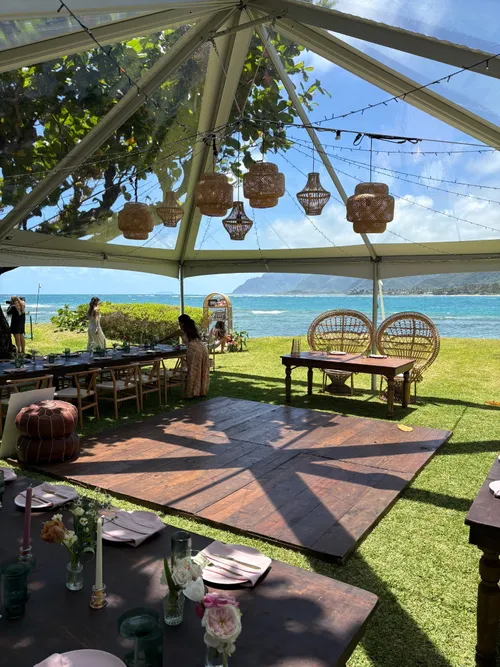 30x30 Clear Top Tent