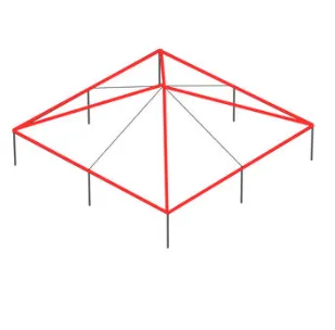 Corner to Peak (30x30 Track Tent)