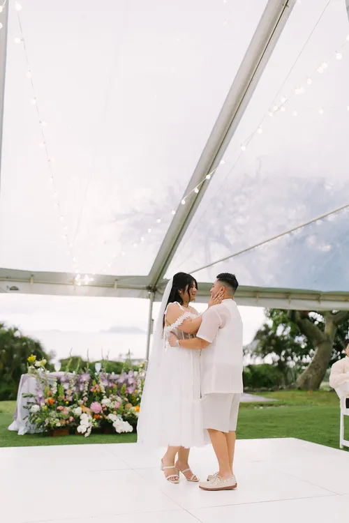 White Dance Floor