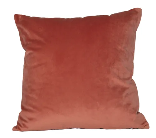 Terracotta Velvet Pillow