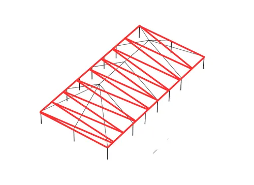 ZigZag Lighting (40x80 Track Tent)