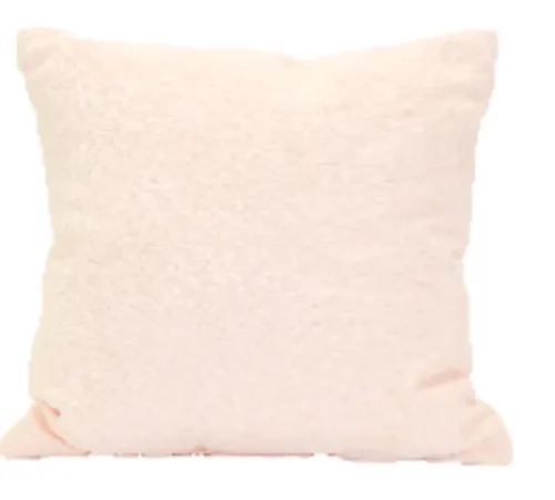 Pale Pink Velvet Pillow