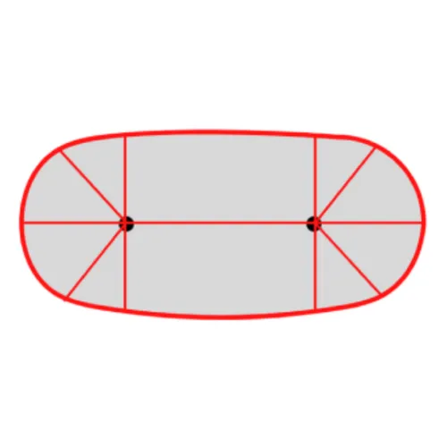 Deluxe Lighting (44x63 Sailcloth Tent)