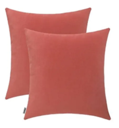 Dusty Rose Velvet Pillow