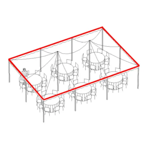 Perimeter Lighting (40x60 Track Tent) 