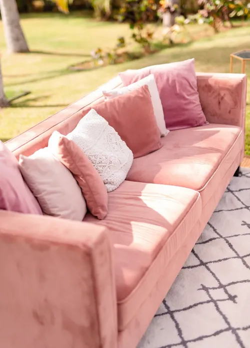 Blush Couch