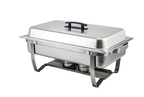 Chafing Dish (8qt Stainless Steel + Sterno)