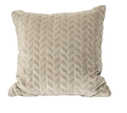Grey Velvet Pillow