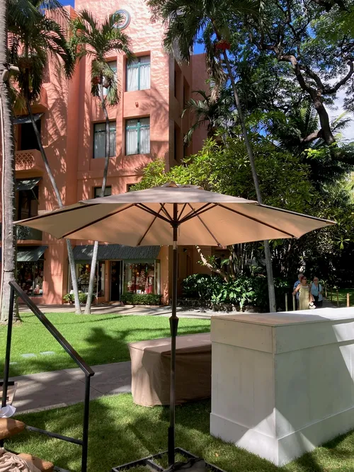 Beige Umbrella