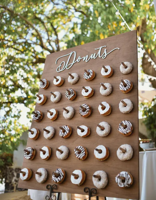 Donut Board with Easel