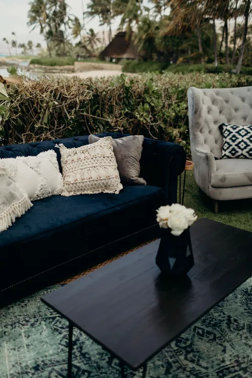 Navy Couch