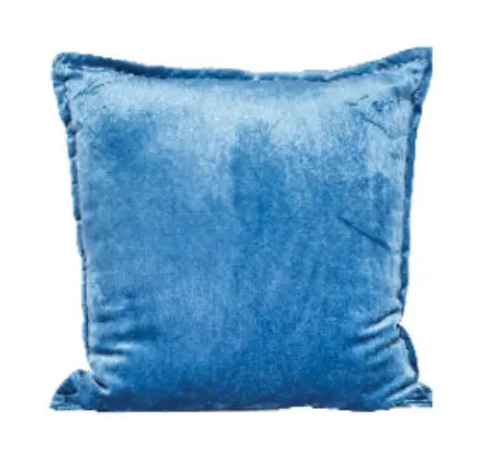 Sky Blue Velvet Pillow