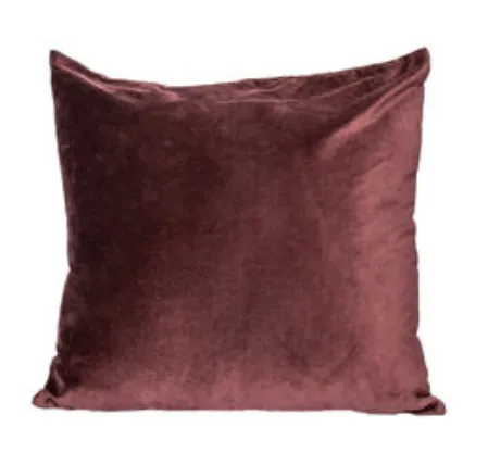 Plum Velvet Pillow