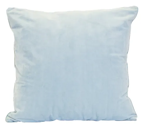 Dusty Blue Velvet Pillow