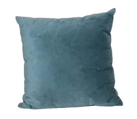 Ocean Blue Velvet Pillow