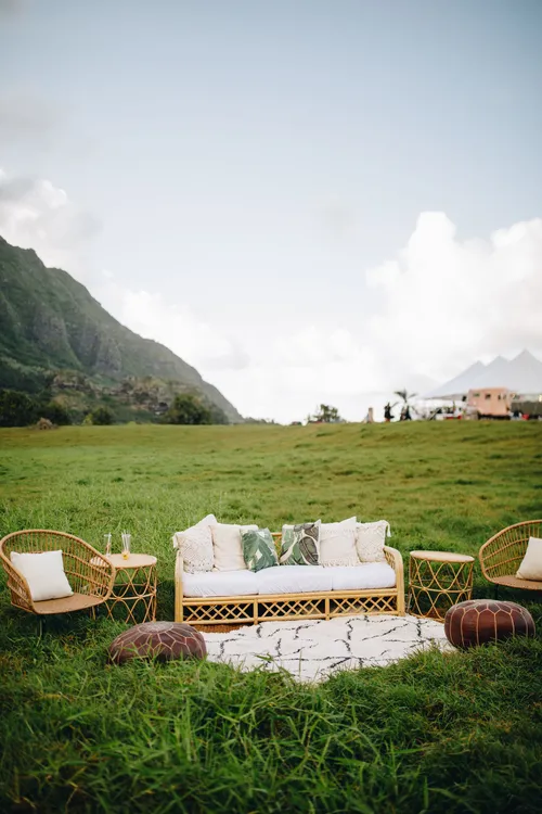 Rattan Sofa