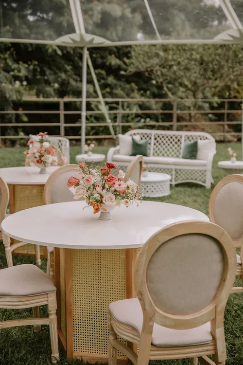 Cane Cocktail Table