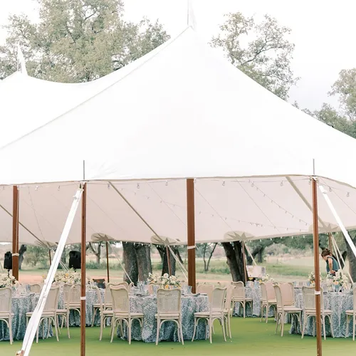 44 x 83 White Sailcloth Tent