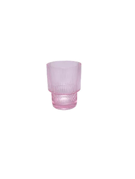 Pink Ribbed - Tumbler