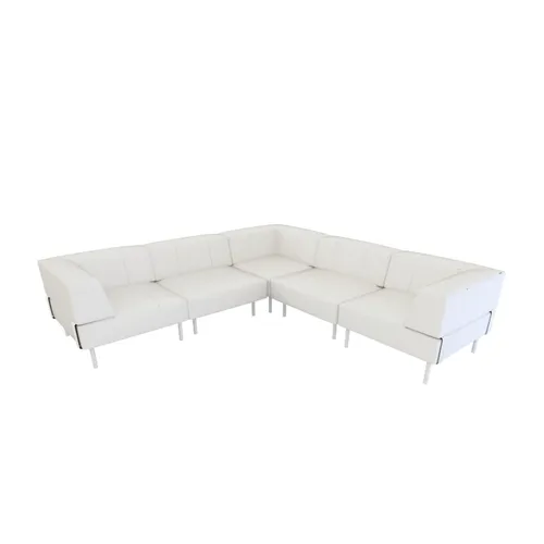 LES Endless L-Shape Sofa - White