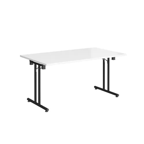 LES Foldable Banquet Table - White Top -  80 x 160 cm