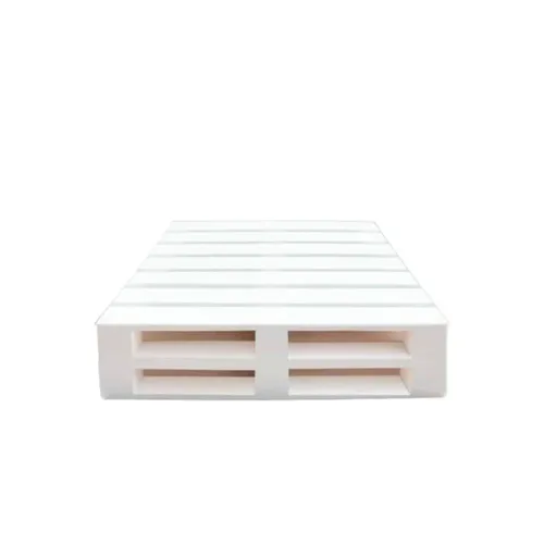 LES White Pallet Lounge Table - Opaque Top - 80 x 120 cm