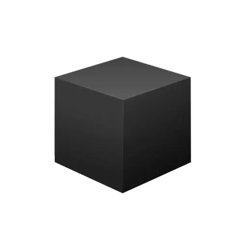 LES Cube - Black - 40 x 40 cm