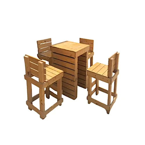 LES Outdoor Pallet Cocktail Set