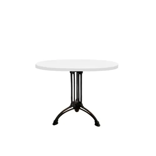 LES Round Bistro Table - 3 legs - White - 80 cm