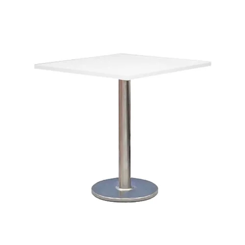 LES Square Bistro Table - White - 80 x 80 cm