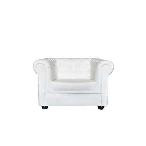 LES VIP Chesterfield Single Seater - Off White