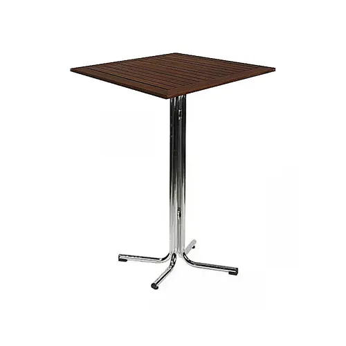 LES Square Cocktail Table Stockholm - Teak - 80 x 80 cm