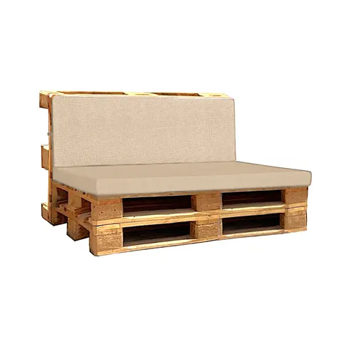 LES Wooden Pallet Sofa - Beige