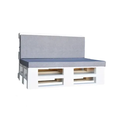 LES White Pallet Sofa - Gray
