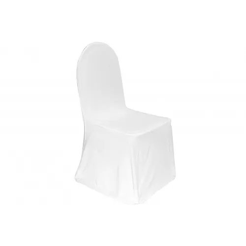 LES White Fabric Cover for Banquet Chair