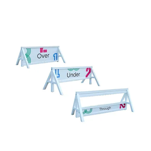 LES Over-Under-Through 