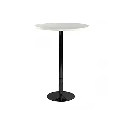 LES Round Cocktail Table - White - 80 cm
