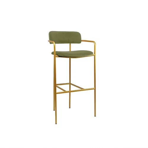 LES Gatsby Barstool - Olive Green