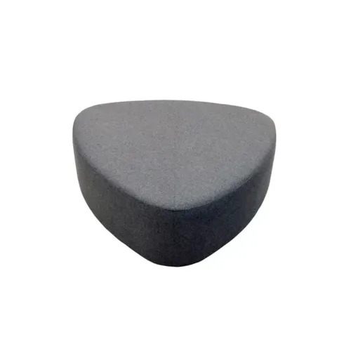 LES Fabric Ottoman - Dark Gray - Large 