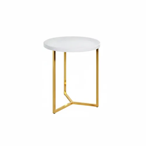 LES Round Design Side Table - Gold - 40 cm