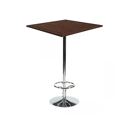 LES Square Cocktail Table Brussel - Teak - 80 x 80 cm