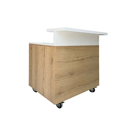 LES Bar Counter - Oak / White Top