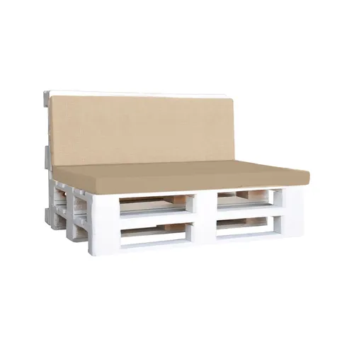 LES White Pallet Sofa - Beige